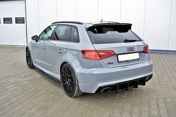 Maxton Design Audi RS3 8V / 8V Sportback Rear Spoiler Cap - MODE Auto Concepts
