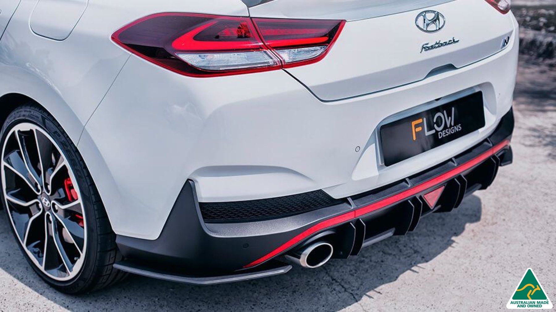 i30N Fastback PD Flow-Lock Rear Diffuser - MODE Auto Concepts