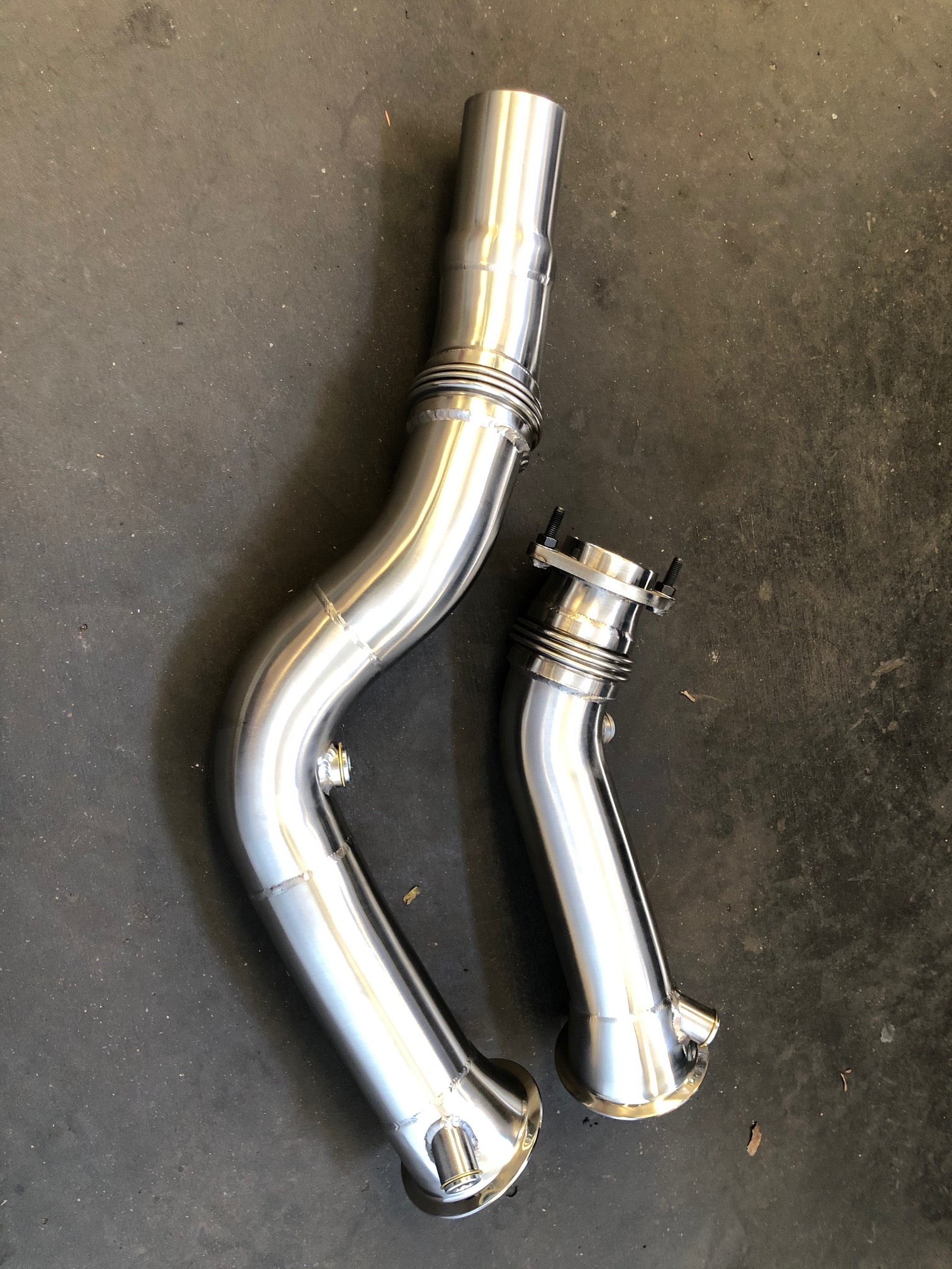MODE Design Performance Decatted/Catless Downpipe suits X3M/X4M (F97/F98) S58 - MODE Auto Concepts