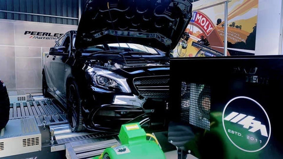 MODE Design Performance Decatted/Catless Downpipe V2.0 3.5" suits Mercedes Benz A45 / CLA45 / GLA45 (W176/C117/X117/X156) AMG - MODE Auto Concepts