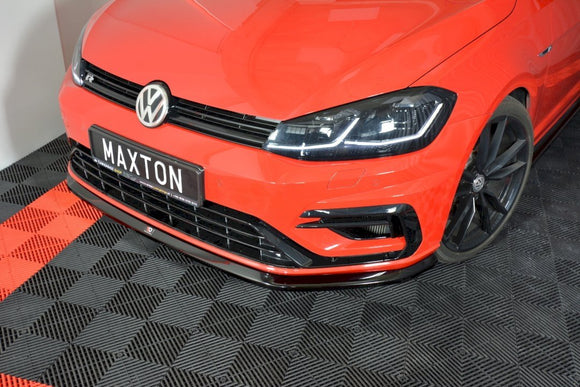 Maxton Design Front Splitter VW Golf Mk7.5 R Ver6 (Facelift) Front Lip - MODE Auto Concepts