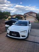 ABW Window Visors | Weather Shields suit 2008 - 2017 Mitsubishi Lancer CJ Ralliart Evo X - MODE Auto Concepts