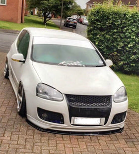 Maxton Design Front Splitter VW Golf Mk5 GTI + Votex Front Lip Combo - MODE Auto Concepts