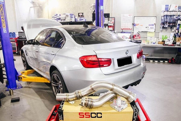 MODE Design Performance Decatted/Catless Downpipe suits BMW M2 Competition (F87) & M3/M4 (F80/F82) S55 - MODE Auto Concepts