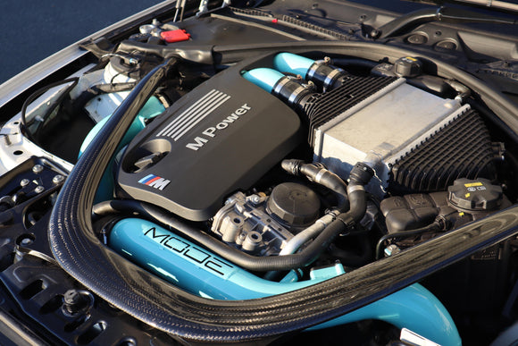 MODE Air+ Performance Front Mounted Intake & Charge Pipe Kit BMW M3/M4 (F80/F82/F83) S55 - MODE Auto Concepts