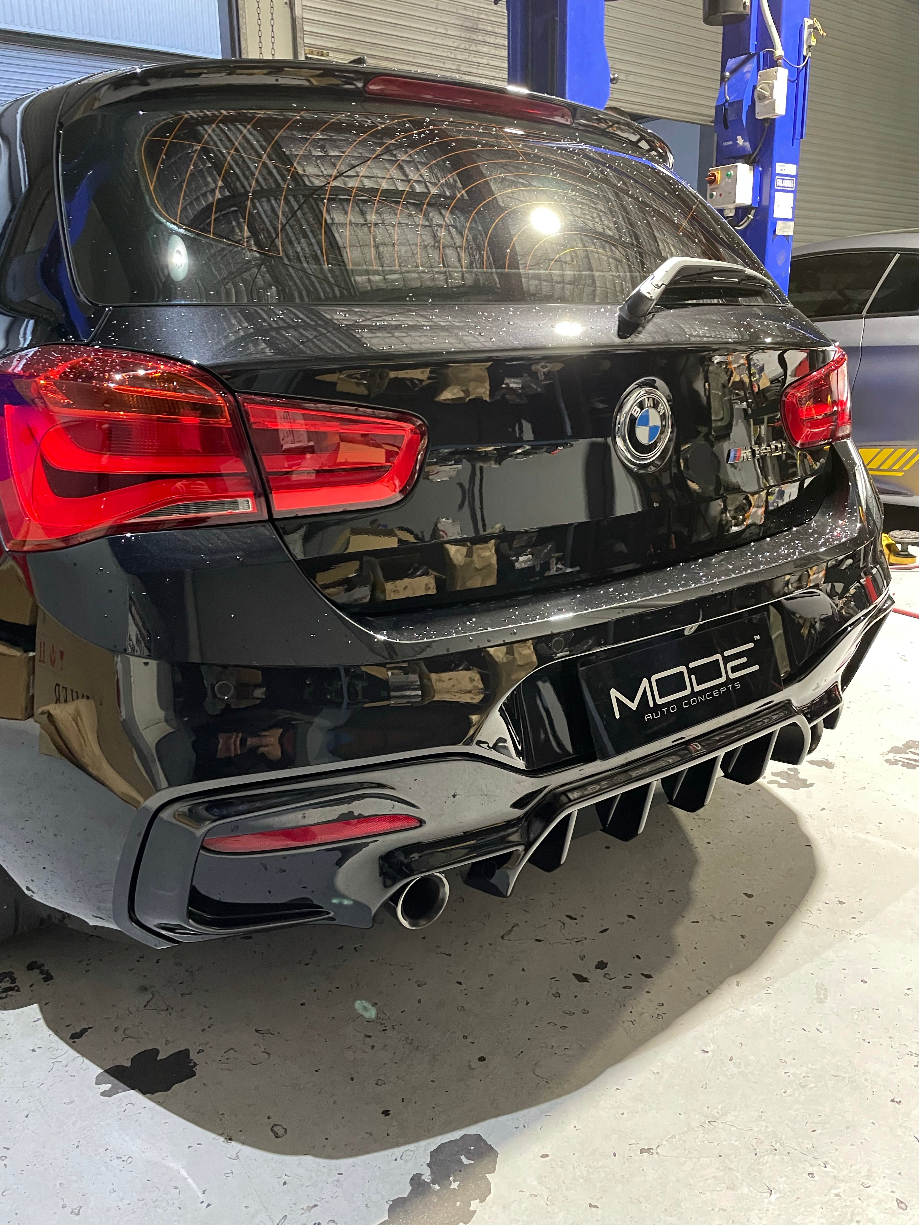 Maxton Design Rear Diffuser for BMW M135i LCI & M140i F20 | MODE Auto ...