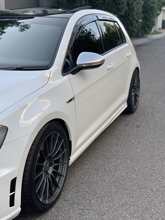 2012-2020 Volkswagen Golf GTI & R Mk7 Mk7.5 All Models Window Visors | Weather Shields - MODE Auto Concepts