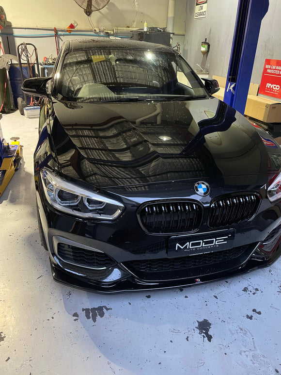 Maxton Design Front Splitter Lip V3 suit BMW M135i LCI & M140i F20 - MODE Auto Concepts