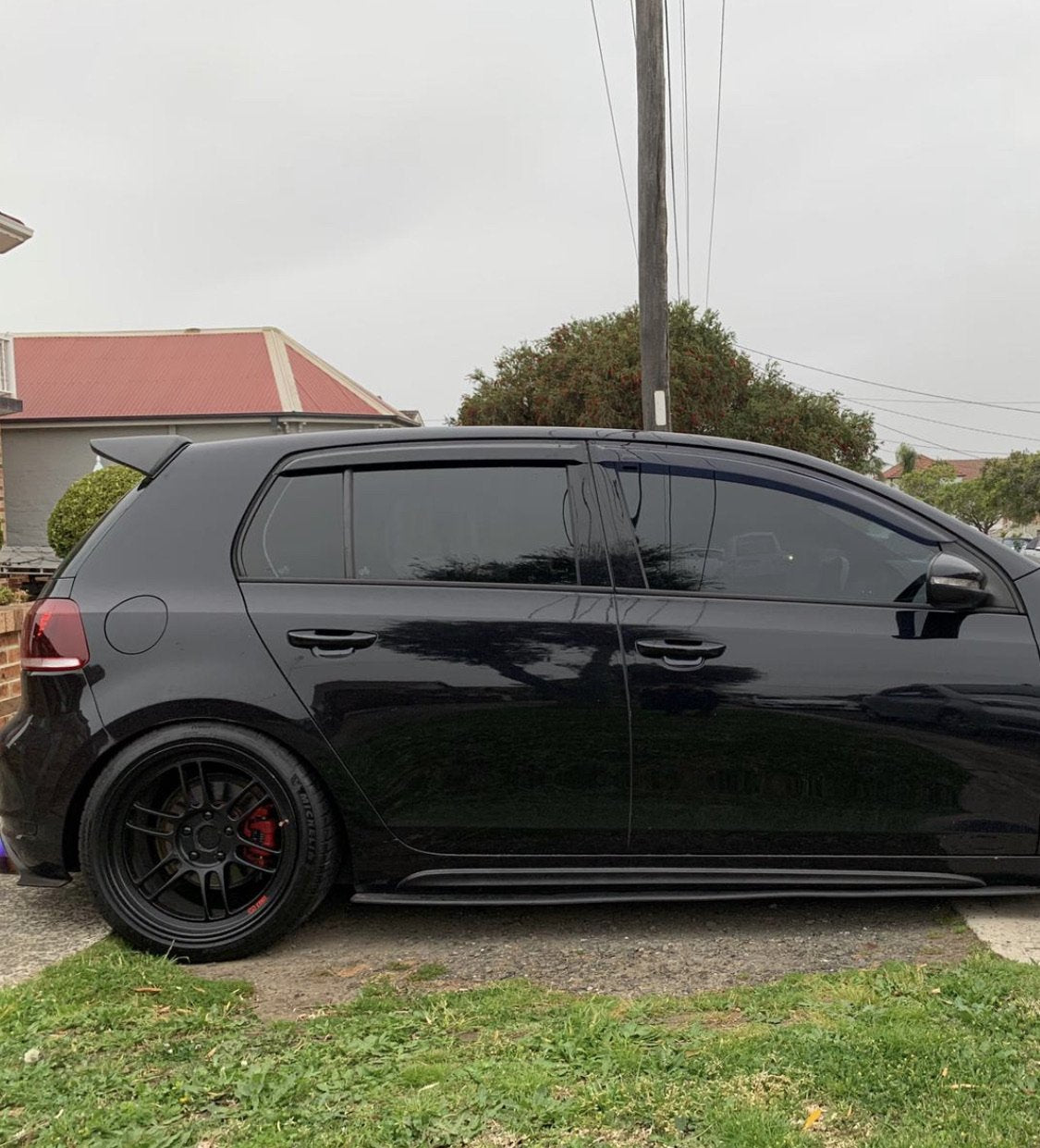 Mk6 gti window visors discount