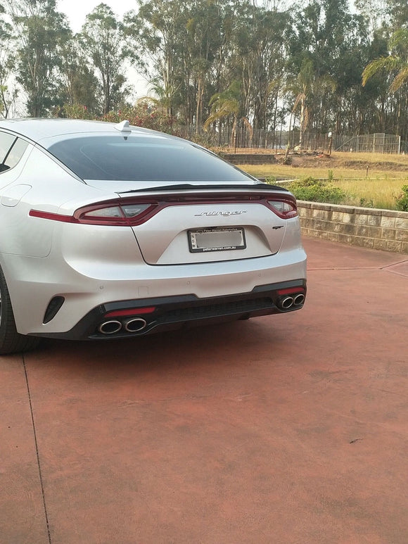 Maxton Design Kia Stinger GT Rear Spoiler Cap - MODE Auto Concepts