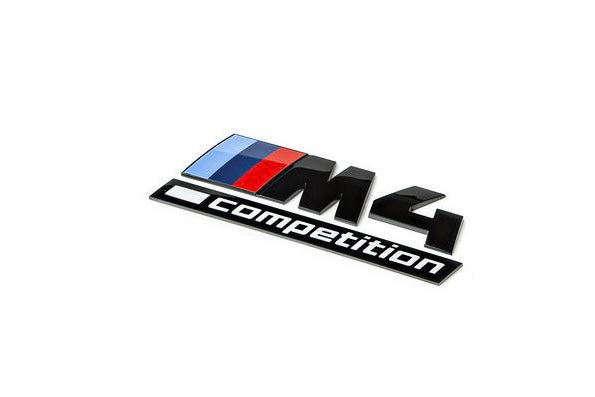 Emblème BMW M-Power Motorsport - Black Emblem