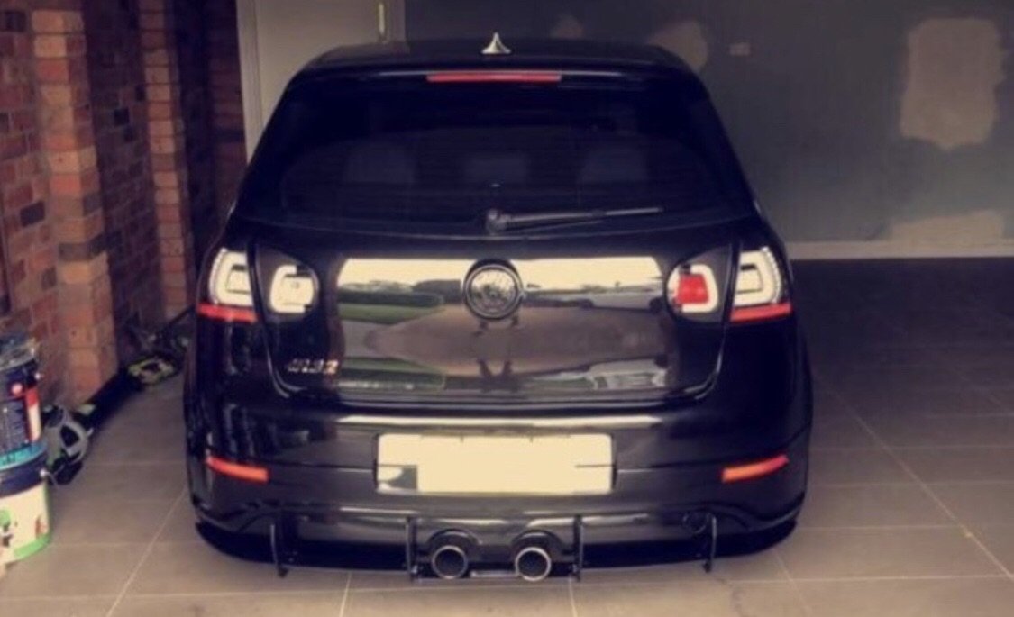 Maxton Design VW Golf Mk5 R32 Rear Diffuser | MODE Auto Concepts