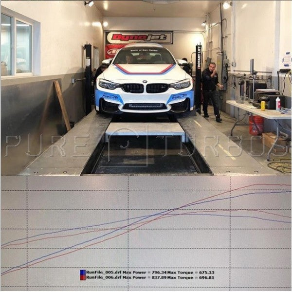 Pure Turbos Stage 2+ Turbo Upgrade suit BMW M3/M4 (F80/F82) M2 Competition (F87) S55 - MODE Auto Concepts