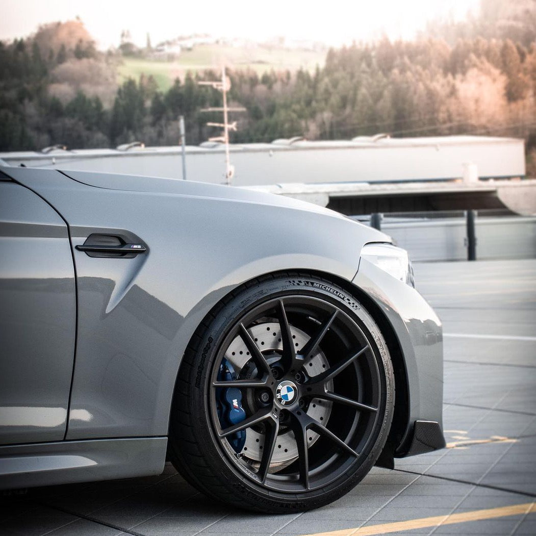 Zero Offset  M Performance Style Front Lip/Winglet (Carbon Fibre) for BMW M2 (F87) - 2016-21 - MODE Auto Concepts
