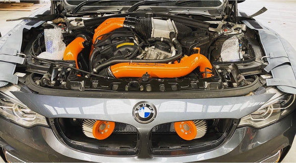 MODE Air+ Performance Front Mounted Intake & Charge Pipe Kit BMW M3/M4 (F80/F82/F83) S55 - MODE Auto Concepts