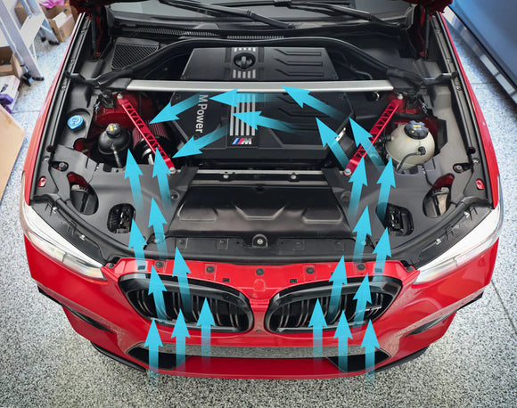 Burger Motorsports BMS Performance Elite Intake for BMW X3M F97 X4M F98 S58 - MODE Auto Concepts