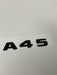 Exon Gloss Black A45 Trunk Badge Emblem suit Mercedes Benz AMG A45 - MODE Auto Concepts