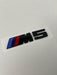 Exon Gloss Black M5 Style Badge Trunk Emblem suit BMW 5-Series M5 F10 - MODE Auto Concepts