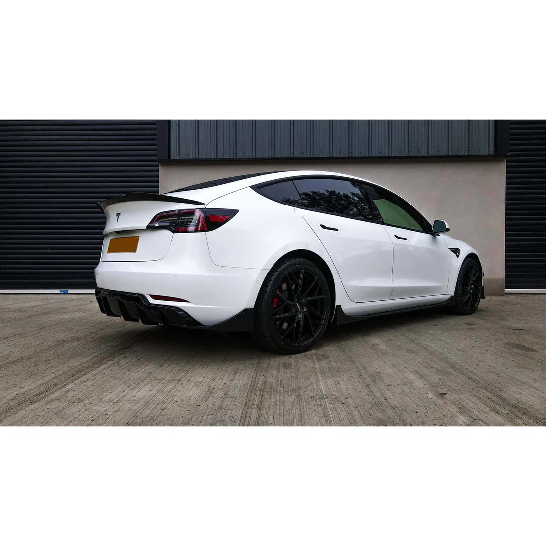 Exon Gloss Black Full Bodykit for Tesla Model 3 inc. Performance P3D - MODE Auto Concepts