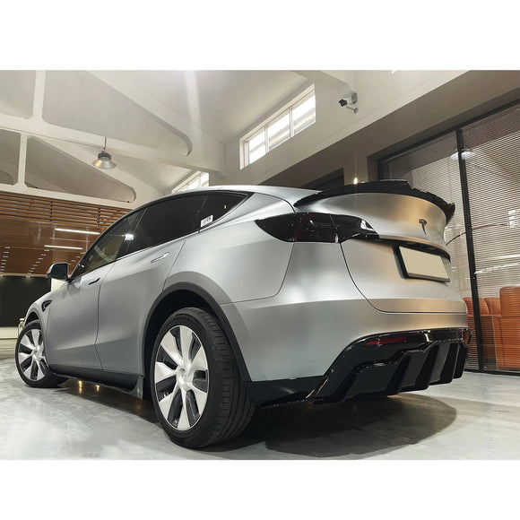 Exon Gloss Black Full Bodykit for Tesla Model Y inc. Performance PYD - MODE Auto Concepts