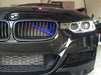 Exon Front Grille V-Brace Trim Cover Blue suits BMW F-Series 1 / 2 / 3 / 4 Series (F20 / F22 / F30 / F32) Z4 (G29) - MODE Auto Concepts