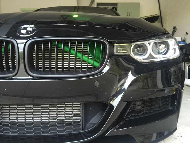 Exon Front Grille V-Brace Trim Cover Green suits BMW F-Series 1 / 2 / 3 / 4 Series (F20 / F22 / F30 / F32) Z4 (G29) - MODE Auto Concepts