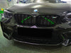 Exon Front Grille V-Brace Trim Cover Green suits BMW M2 inc. Competition F87 & M3 F80 / M4 F82 - MODE Auto Concepts