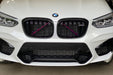 Exon Front Grille V-Brace Trim Cover Red suits BMW G-Series X3 X3M G01 / X4 X4M G02 / X5 X5M G05 / X6 X6M G06 / X7 G07 & M5 F90 / 5 Series G30 - MODE Auto Concepts