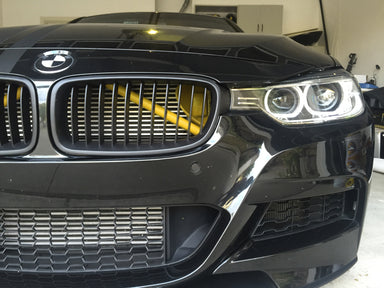 Exon Front Grille V-Brace Trim Cover Yellow suits BMW F-Series 1 / 2 / 3 / 4 Series (F20 / F22 / F30 / F32) Z4 (G29) - MODE Auto Concepts