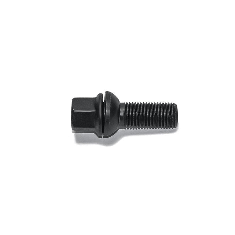 MODE PlusTrack Extended Lug Bolt w. Loose Collar 14x1.5 Black 50mm Ball Seat 17mm Head - MODE Auto Concepts