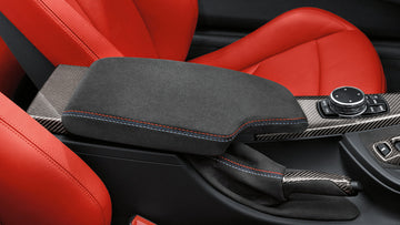 Genuine BMW M Performance Armrest RHD Carbon Alcantara M3 F80 M4 F82 F83 - MODE Auto Concepts