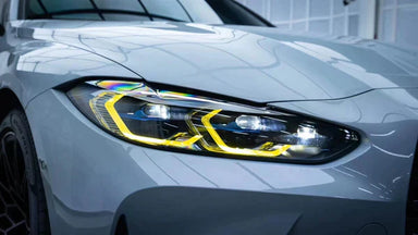 Luminosa Motorsport CSL Yellow Daytime Running Light LED Module for BMW M3 G80 G81 M4 G82 G83 - MODE Auto Concepts
