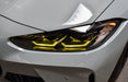 Luminosa Motorsport CSL Yellow Daytime Running Light LED Module for BMW M3 G80 G81 M4 G82 G83 - MODE Auto Concepts