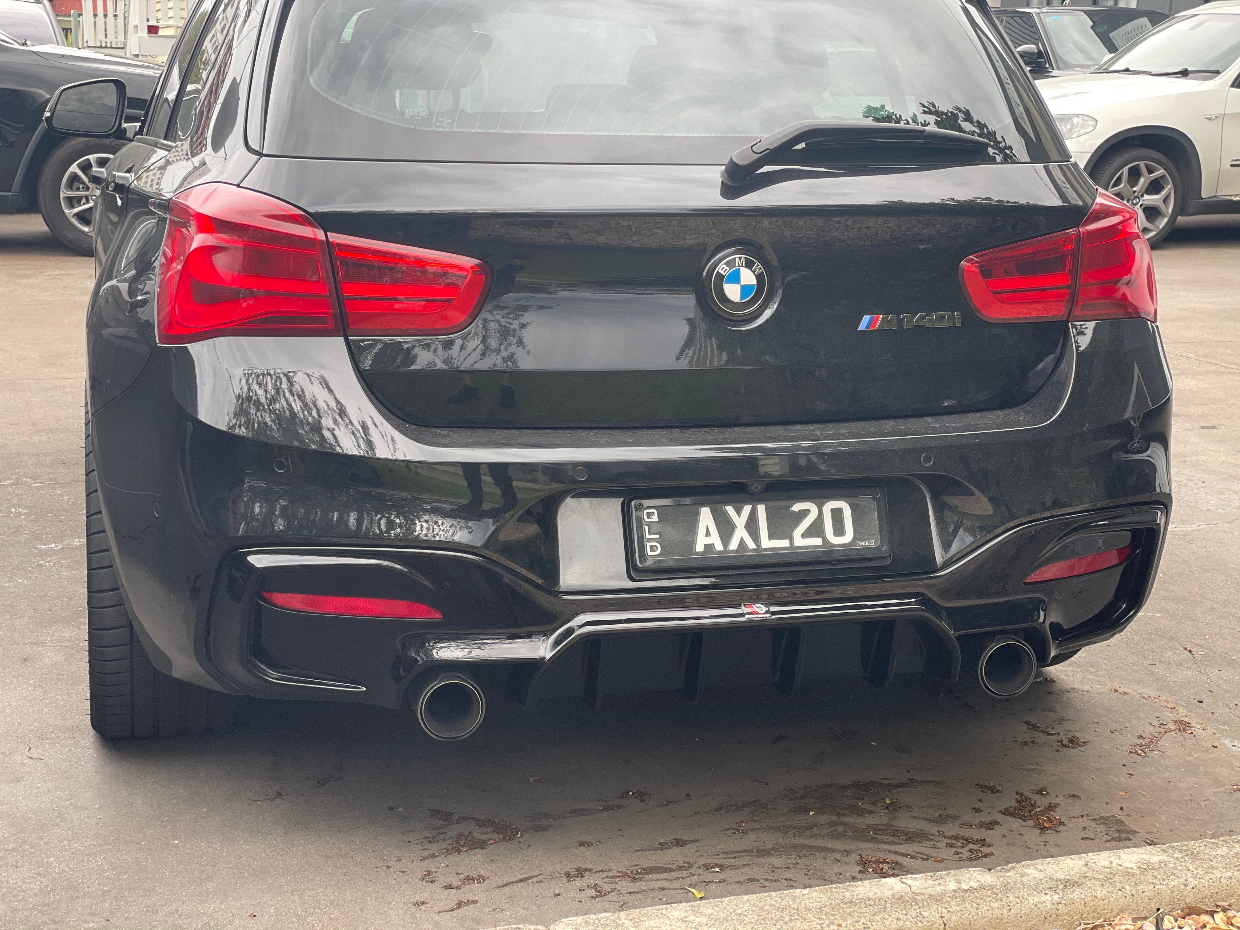 Maxton Design Rear Diffuser for BMW M135i LCI & M140i F20 | MODE Auto ...