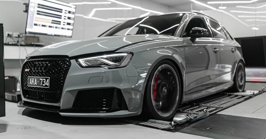 MODE Design Decatted Downpipe Audi RS3 8V PFL - MODE Auto Concepts