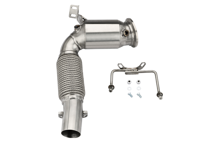 MODE Design 200cpsi Catted Downpipe for MINI Cooper Clubman Cabrio S JCW F54 F55 F56 F57 F60 B48 w. OPF - MODE Auto Concepts