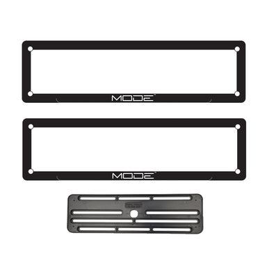 MODE Design License Number Plate Cover & Backing Plate Set - MODE Auto Concepts