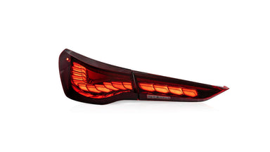 Luminosa GTS / CS Style OLED V2.0 Sequential Tail Light Red Clear suit BMW M4 G82 & 4 Series G22 420i 430i M440i - MODE Auto Concepts