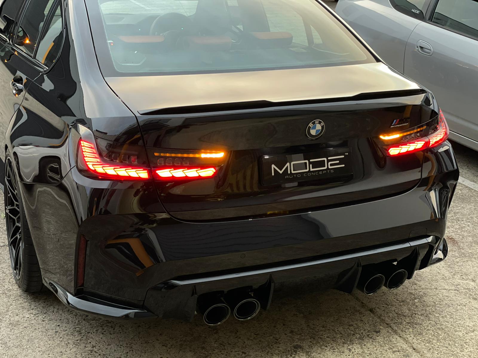 Luminosa GTS / CS Style OLED V2.0 Sequential Tail Light Blackline for BMW M3 G80 & 3 Series G20 320i 330i M340i | MODE Auto Concepts