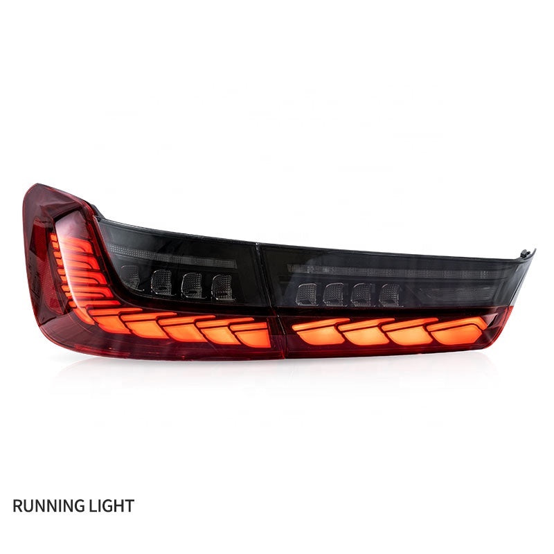 Luminosa GTS / CS Style OLED V2.0 Sequential Tail Light Red Clear suit BMW M3 G80 & 3 Series G20 320i 330i M340i - MODE Auto Concepts