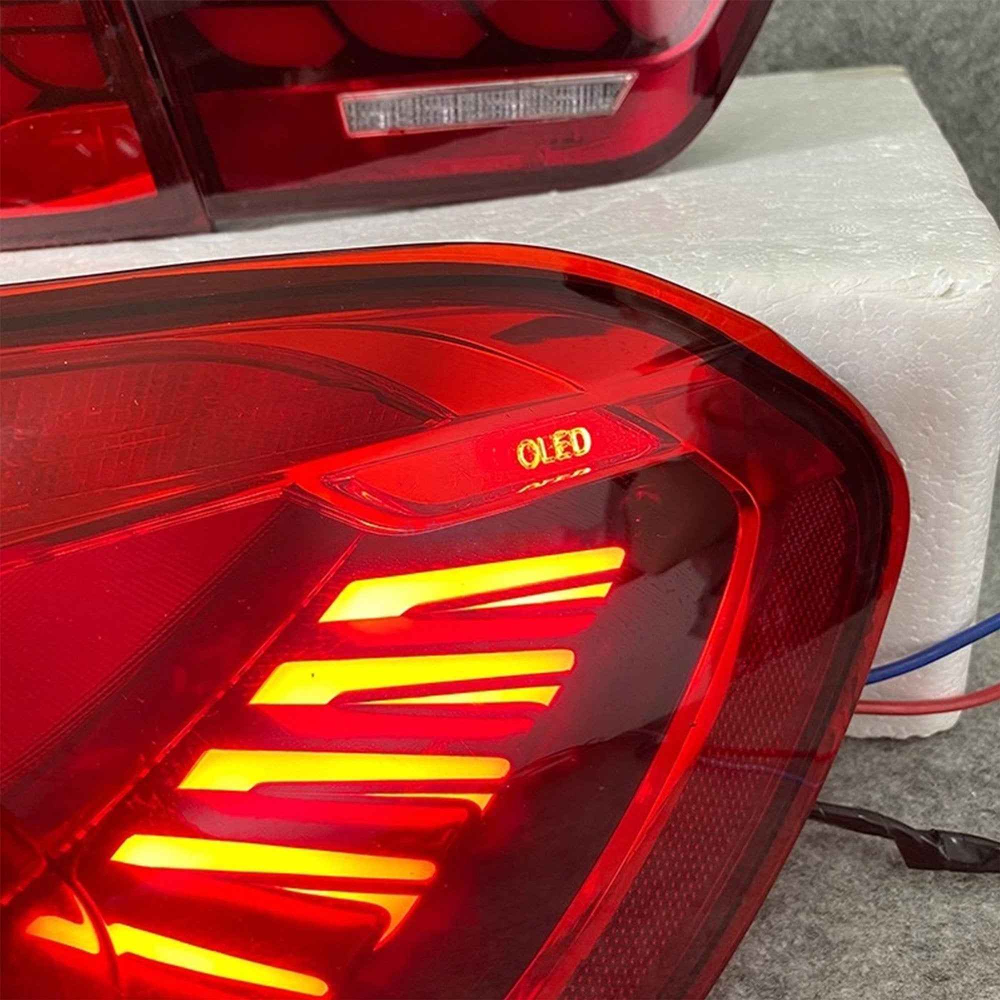 Luminosa GTS / CS Style OLED Sequential Tail Light Red Clear suit BMW M4 F82 & 4 Series F32 - MODE Auto Concepts