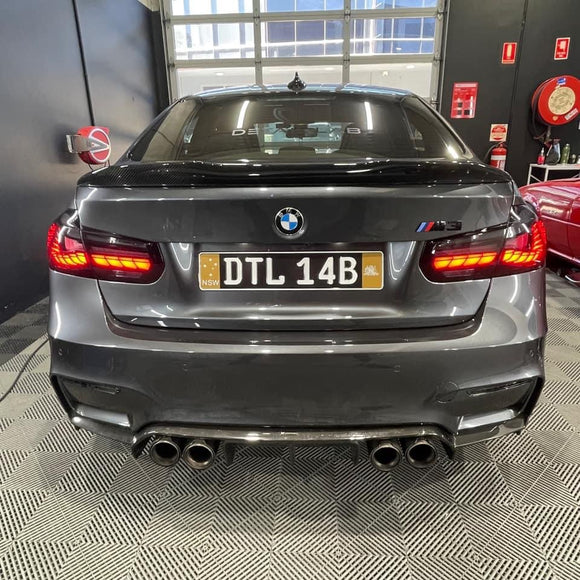 Luminosa GTS / CS Style OLED Sequential Tail Light Blackline suit BMW M3 F80 & 3 Series F30 - MODE Auto Concepts
