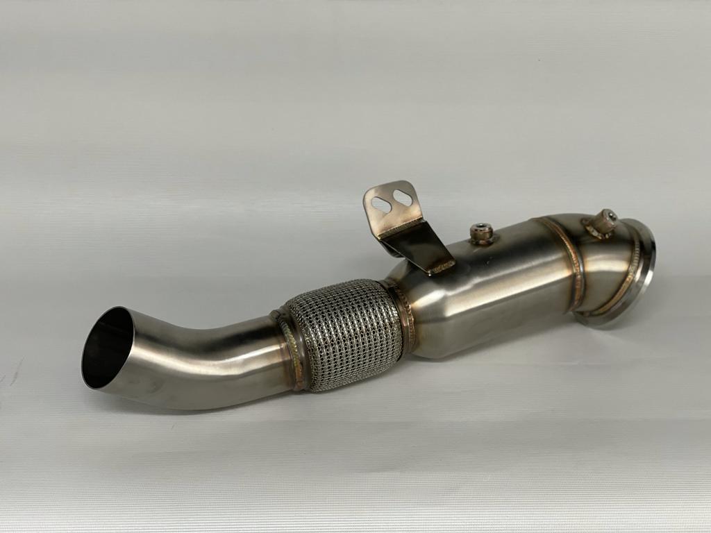 MODE Design Decatted Downpipe B58 BMW M140i F20 M240i F22 340i F30 440i F32 540i G30 740i G11 G12 inc. X-Drive 2016+ - MODE Auto Concepts