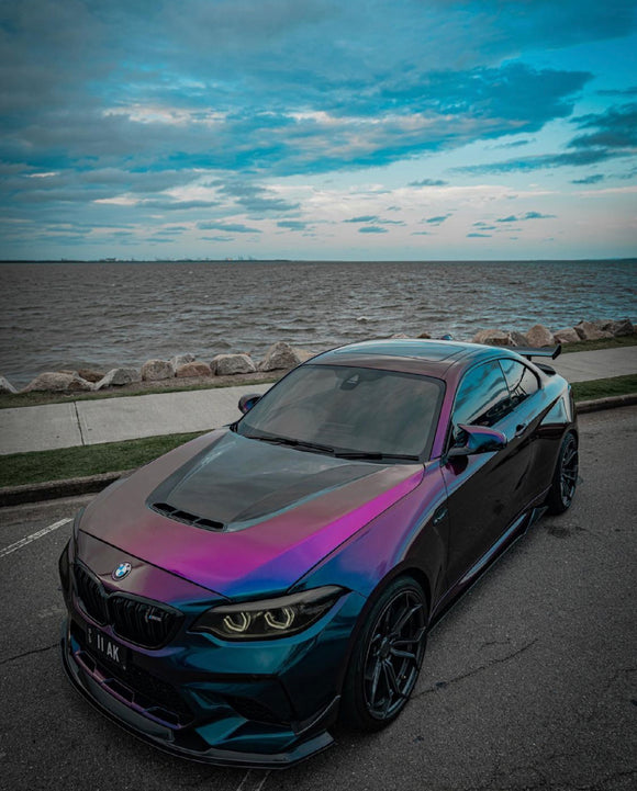 MODE Design Ltd. Edition M2 CS Style Vented Aluminium Hood Bonnet suit BMW M2 (F87) - MODE Auto Concepts