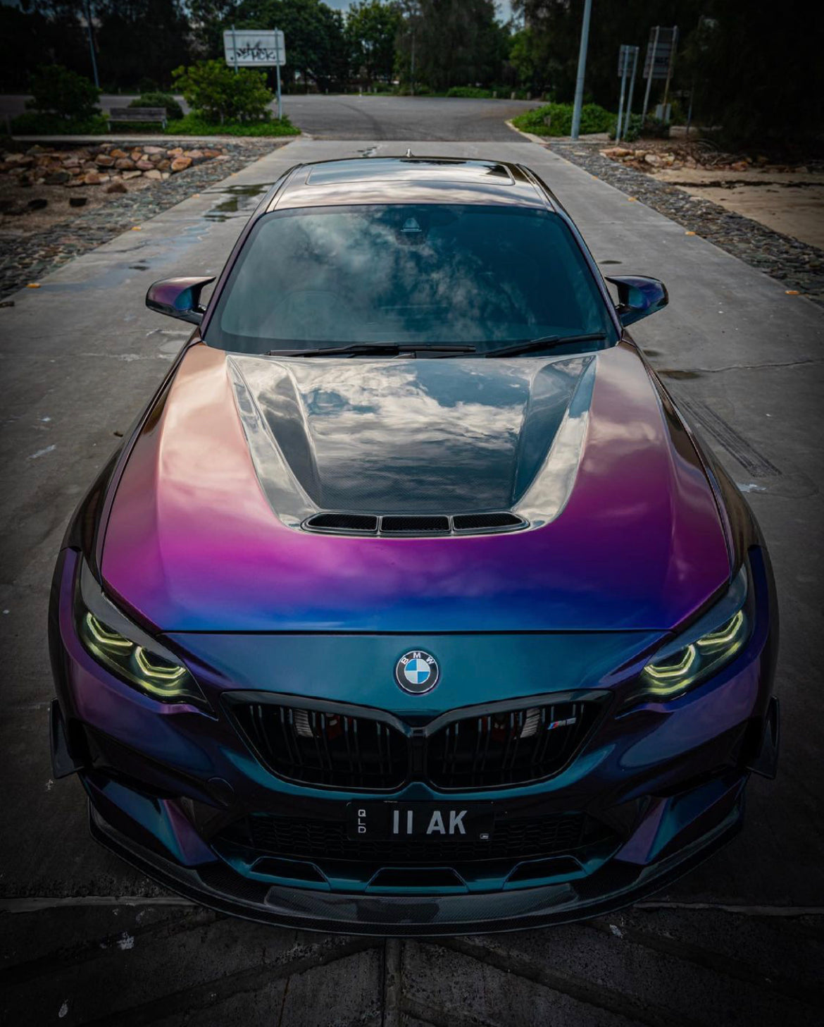 Exon Ltd. Edition M2 CS Style Vented Aluminium Hood Bonnet for BMW M2 ...