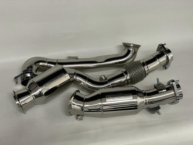 MODE Design 300cpsi Catted Downpipe S58 BMW M3 G80 M4 G82 (inc. OPF) - MODE Auto Concepts