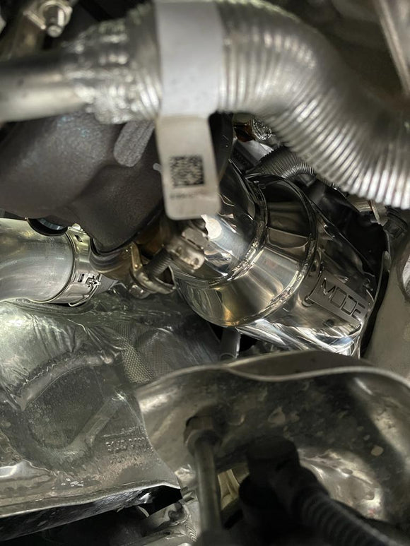 MODE Design 300cpsi Catted Downpipe S58 BMW M3 G80 M4 G82 (inc. OPF) - MODE Auto Concepts