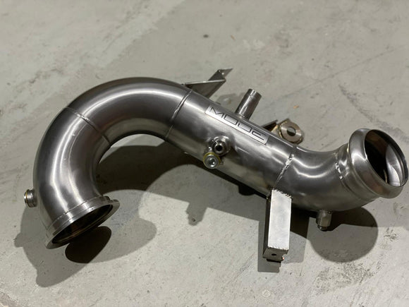 MODE Design Decatted 3.5" Downpipe Mercedes Benz A45 / A45s W177 CLA45s C118 AMG - MODE Auto Concepts