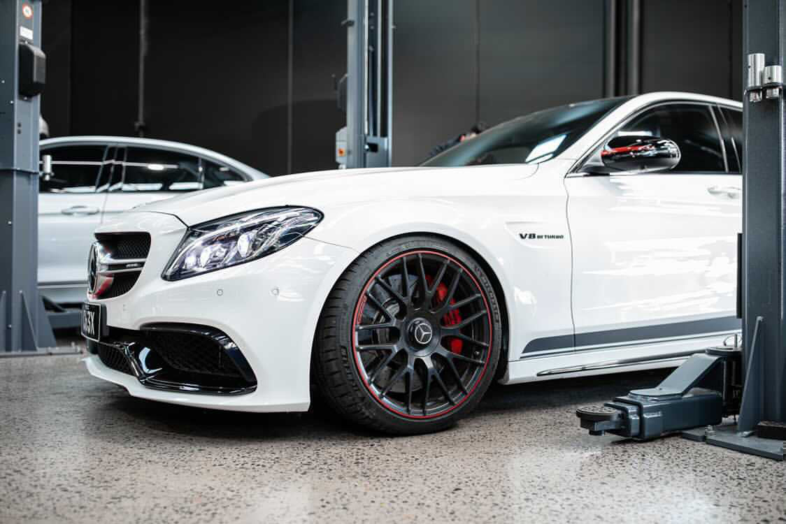 MODE PlusTrack Wheel Spacer Flush Fit Kit suits Mercedes Benz C63s AMG Sedan / Wagon (W205) - MODE Auto Concepts