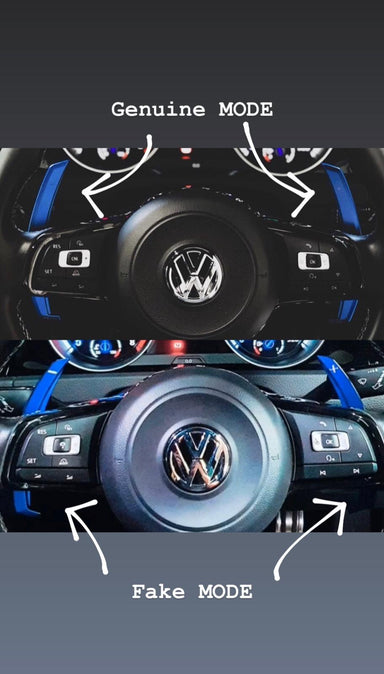 MODE Shift+ DSG Paddle Shifter (OEM Fit) suit VW Golf R GTI MK7 MK7.5 & Polo GTI 6R AW & R-Line Models - MODE Auto Concepts